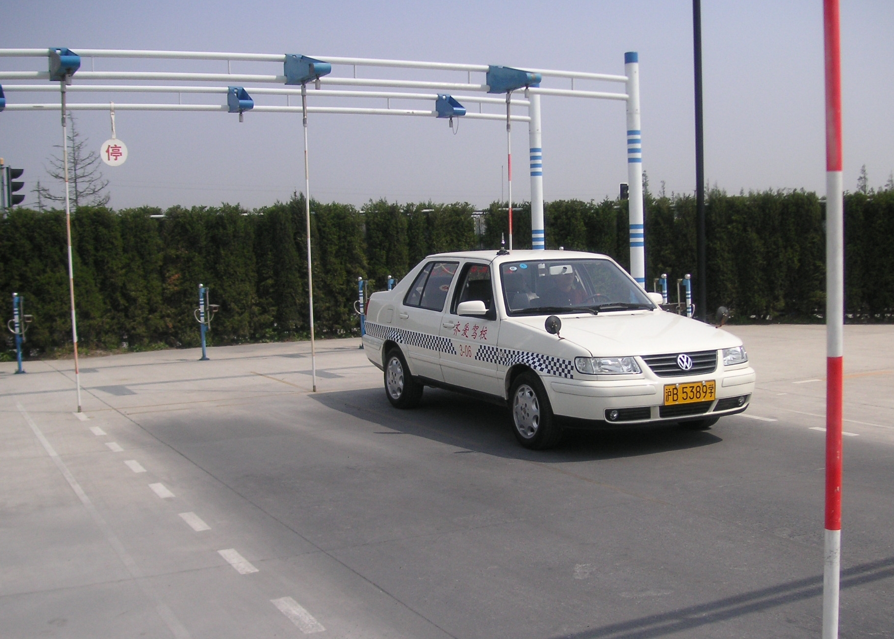 科目二倒車入庫技巧半分鐘學會